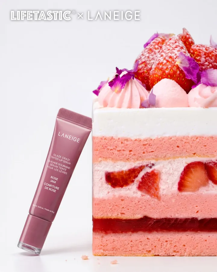 【LIFETASTIC × LANEIGE 夢幻禮遇 買蛋糕送唇釉💄🍰】
