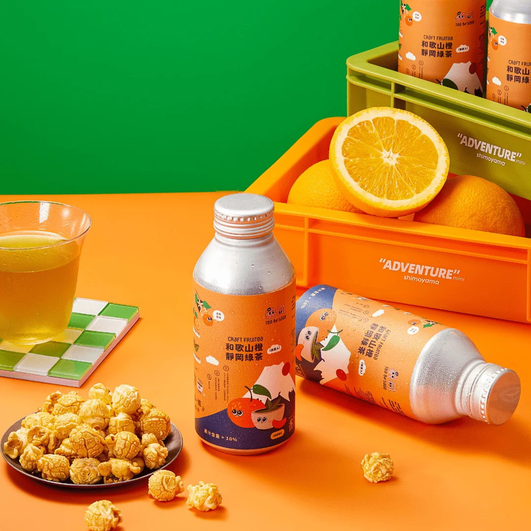 Craft Fruitea Wakayama Orange Tea (400ml/bottle)