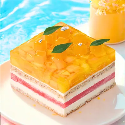 芒果西瓜蛋糕