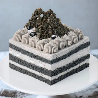 黑芝麻麻糬蛋糕